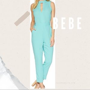 Bebe NWT Turquoise Pantsuit
